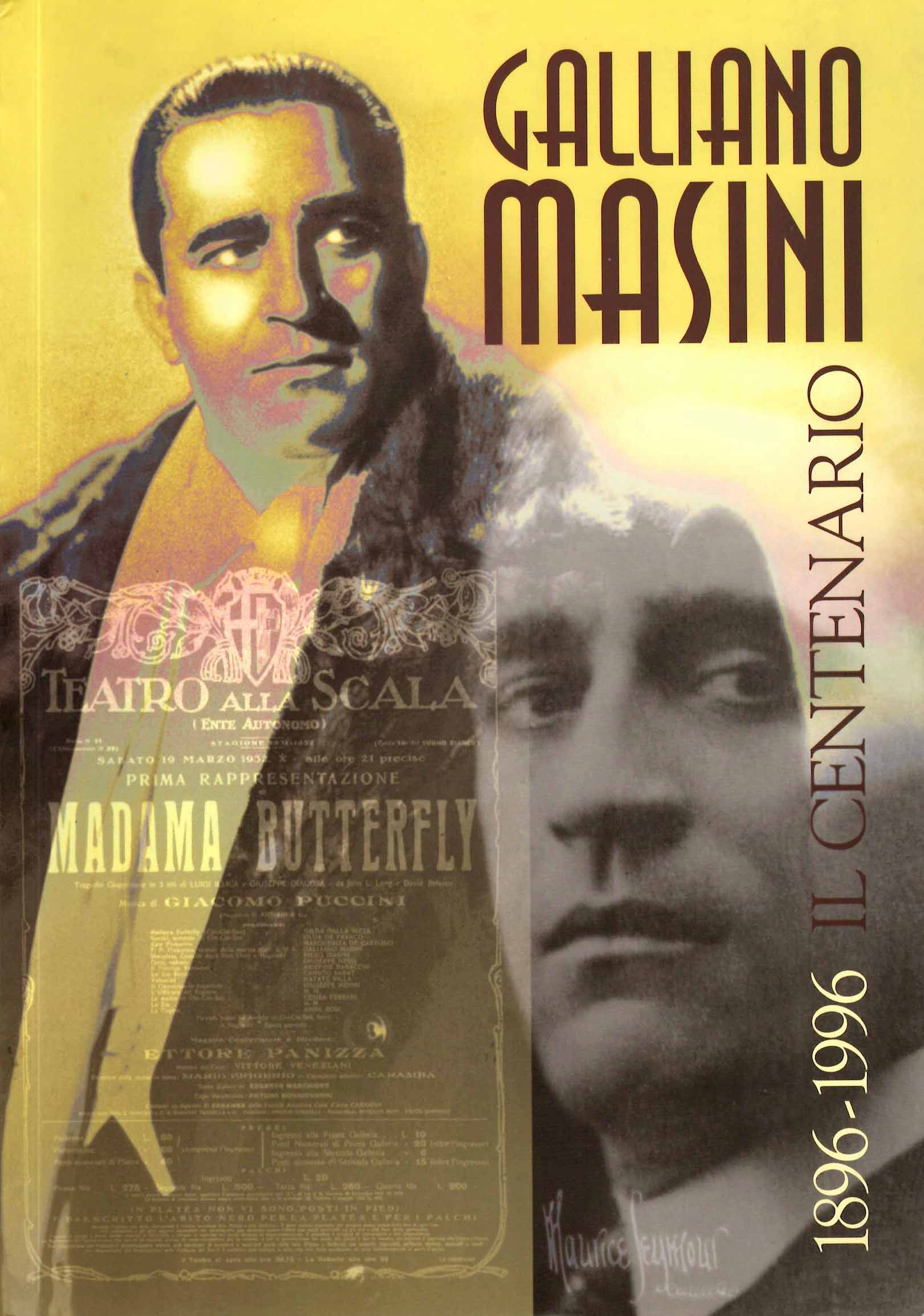 Galliano Masini 1896-1996 : il centenario : Mostra documentaria, 24 novembre-3 dicembre 1996, Piazza Manin, 8. Livorno / Catalogo a cura di Fulvio Venturi
